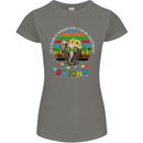 Be Kind Elephant Autism Autistic Womens Petite Cut T-Shirt Charcoal