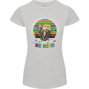 Be Kind Elephant Autism Autistic Womens Petite Cut T-Shirt Sports Grey