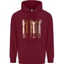 Be Kind in Sign Black Lives Matter LGBT Childrens Kids Hoodie Maroon