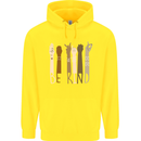 Be Kind in Sign Black Lives Matter LGBT Childrens Kids Hoodie Yellow