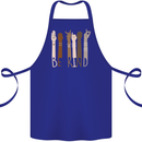 Be Kind in Sign Black Lives Matter LGBT Cotton Apron 100% Organic Royal Blue