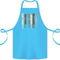 Be Kind in Sign Black Lives Matter LGBT Cotton Apron 100% Organic Turquoise