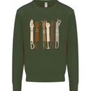 Be Kind in Sign Black Lives Matter LGBT Kids Sweatshirt Jumper Forest Green