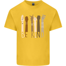 Be Kind in Sign Black Lives Matter LGBT Kids T-Shirt Childrens Yellow
