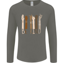 Be Kind in Sign Black Lives Matter LGBT Mens Long Sleeve T-Shirt Charcoal