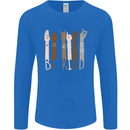 Be Kind in Sign Black Lives Matter LGBT Mens Long Sleeve T-Shirt Royal Blue