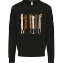 Be Kind in Sign Black Lives Matter LGBT Mens Sweatshirt Jumper Black