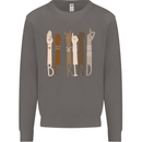 Be Kind in Sign Black Lives Matter LGBT Mens Sweatshirt Jumper Charcoal