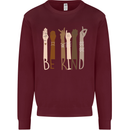 Be Kind in Sign Black Lives Matter LGBT Mens Sweatshirt Jumper Maroon
