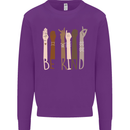 Be Kind in Sign Black Lives Matter LGBT Mens Sweatshirt Jumper Purple