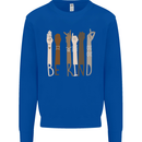 Be Kind in Sign Black Lives Matter LGBT Mens Sweatshirt Jumper Royal Blue