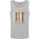 Be Kind in Sign Black Lives Matter LGBT Mens Vest Tank Top Sports Grey