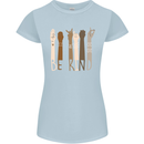 Be Kind in Sign Black Lives Matter LGBT Womens Petite Cut T-Shirt Light Blue