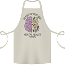 Be Kind to Your Mind Mental Health Cotton Apron 100% Organic Natural