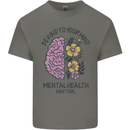 Be Kind to Your Mind Mental Health Kids T-Shirt Childrens Charcoal