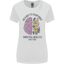 Be Kind to Your Mind Mental Health Womens Wider Cut T-Shirt White