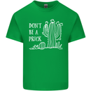 Be a Prick Funny Offensive Cactus Slogan Kids T-Shirt Childrens Irish Green