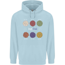 Beans Vegan Kidney Soy Lentils Vegetarian Childrens Kids Hoodie Light Blue
