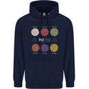 Beans Vegan Kidney Soy Lentils Vegetarian Childrens Kids Hoodie Navy Blue