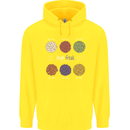 Beans Vegan Kidney Soy Lentils Vegetarian Childrens Kids Hoodie Yellow
