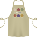 Beans Vegan Kidney Soy Lentils Vegetarian Cotton Apron 100% Organic Khaki