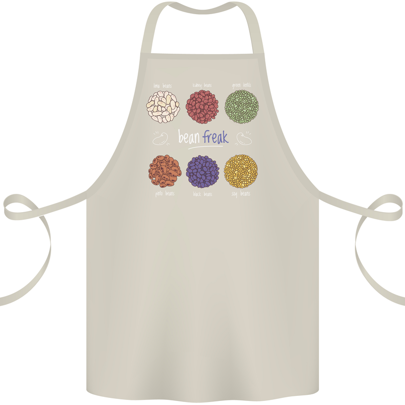 Beans Vegan Kidney Soy Lentils Vegetarian Cotton Apron 100% Organic Natural