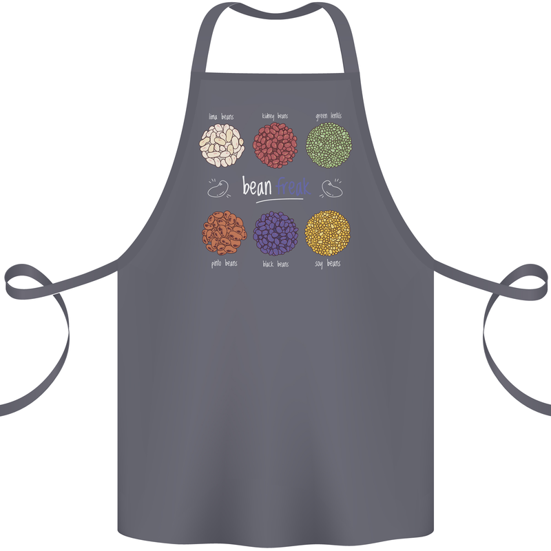 Beans Vegan Kidney Soy Lentils Vegetarian Cotton Apron 100% Organic Steel