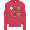 Beans Vegan Kidney Soy Lentils Vegetarian Kids Sweatshirt Jumper Heliconia