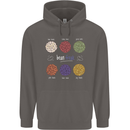 Beans Vegan Kidney Soy Lentils Vegetarian Mens 80% Cotton Hoodie Charcoal