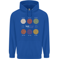 Beans Vegan Kidney Soy Lentils Vegetarian Mens 80% Cotton Hoodie Royal Blue