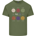 Beans Vegan Kidney Soy Lentils Vegetarian Mens Cotton T-Shirt Tee Top Military Green