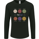 Beans Vegan Kidney Soy Lentils Vegetarian Mens Long Sleeve T-Shirt Black
