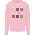 Beans Vegan Kidney Soy Lentils Vegetarian Mens Sweatshirt Jumper Light Pink