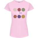 Beans Vegan Kidney Soy Lentils Vegetarian Womens Petite Cut T-Shirt Light Pink