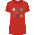 Beans Vegan Kidney Soy Lentils Vegetarian Womens Wider Cut T-Shirt Red