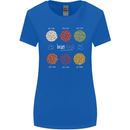 Beans Vegan Kidney Soy Lentils Vegetarian Womens Wider Cut T-Shirt Royal Blue