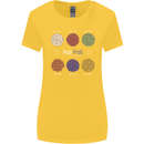 Beans Vegan Kidney Soy Lentils Vegetarian Womens Wider Cut T-Shirt Yellow