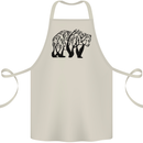 Bear Tree Animal Ecology Cotton Apron 100% Organic Natural