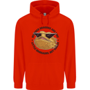 Bearded Dragons Are Like Little Dinosaurs Childrens Kids Hoodie Bright Red