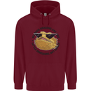 Bearded Dragons Are Like Little Dinosaurs Childrens Kids Hoodie Maroon