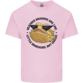 Bearded Dragons Are Like Little Dinosaurs Kids T-Shirt Childrens Light Pink