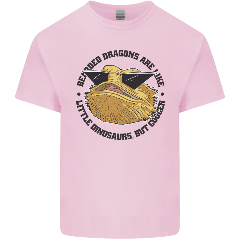 Bearded Dragons Are Like Little Dinosaurs Kids T-Shirt Childrens Light Pink