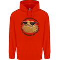 Bearded Dragons Are Like Little Dinosaurs Mens 80% Cotton Hoodie Bright Red