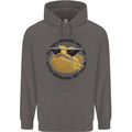 Bearded Dragons Are Like Little Dinosaurs Mens 80% Cotton Hoodie Charcoal