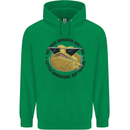 Bearded Dragons Are Like Little Dinosaurs Mens 80% Cotton Hoodie Irish Green