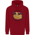 Bearded Dragons Are Like Little Dinosaurs Mens 80% Cotton Hoodie Red
