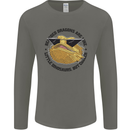 Bearded Dragons Are Like Little Dinosaurs Mens Long Sleeve T-Shirt Charcoal