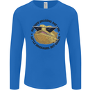 Bearded Dragons Are Like Little Dinosaurs Mens Long Sleeve T-Shirt Royal Blue