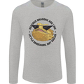 Bearded Dragons Are Like Little Dinosaurs Mens Long Sleeve T-Shirt Sports Grey