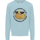 Bearded Dragons Are Like Little Dinosaurs Mens Sweatshirt Jumper Light Blue